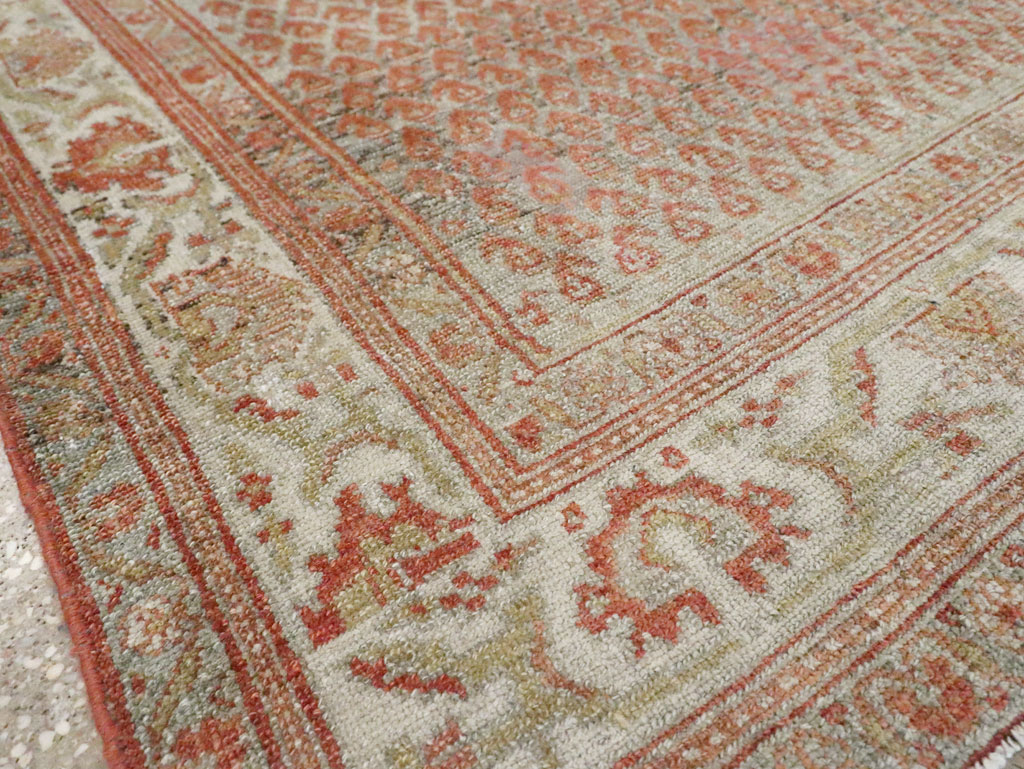 Vintage Persian Malayer Rug, No.21526 - Staging