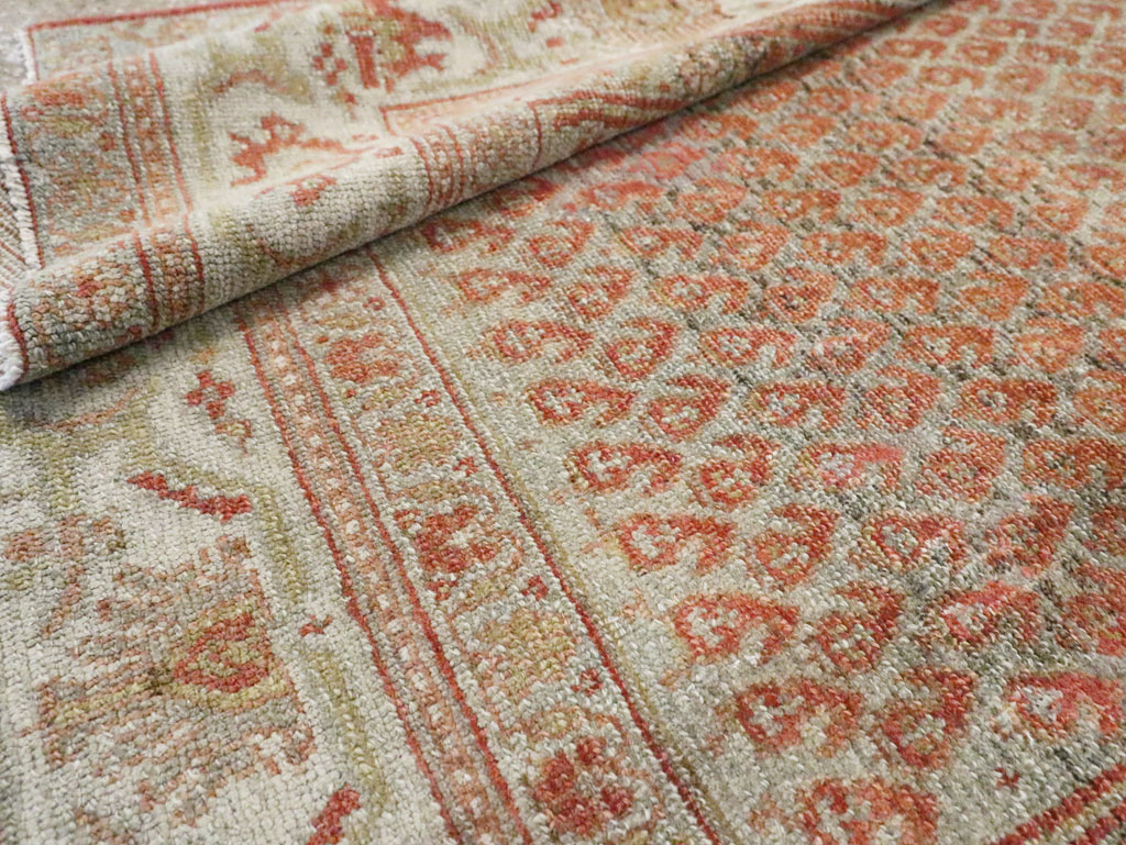 Vintage Persian Malayer Rug, No.21526 - Staging