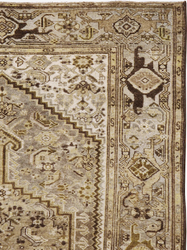 Vintage Persian Malayer Rug, No.21528 - Staging
