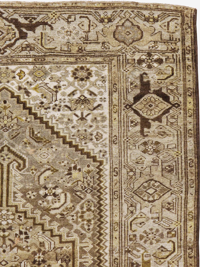 Vintage Persian Malayer Rug, No.21528 - Staging