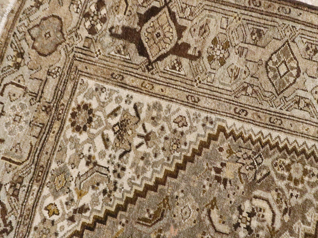 Vintage Persian Malayer Rug, No.21528 - Staging