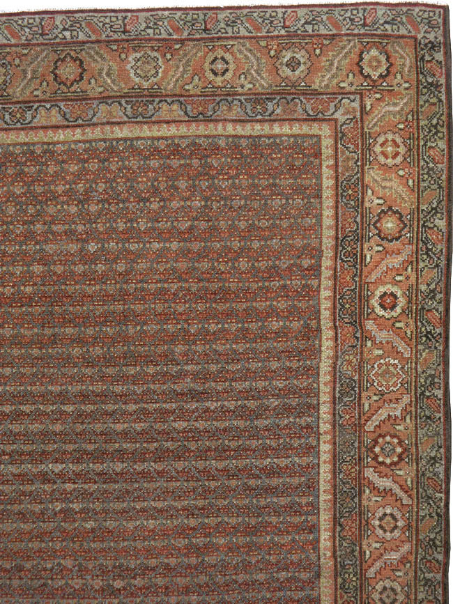 Vintage Persian Malayer Carpet, No.21536 - Staging