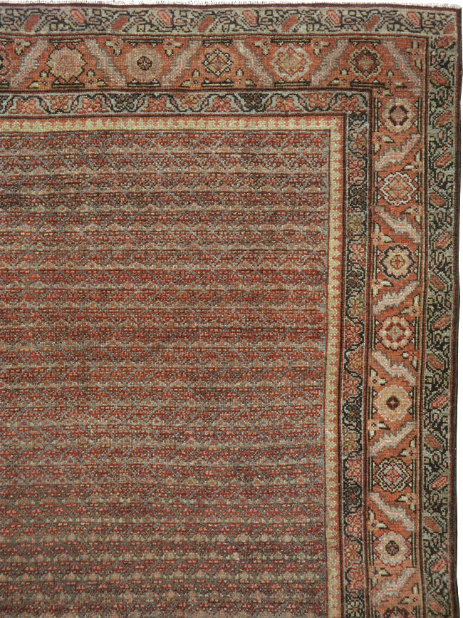 Vintage Persian Malayer Carpet, No.21536 - Staging