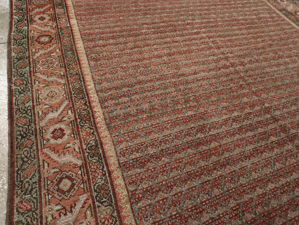 Vintage Persian Malayer Carpet, No.21536 - Staging