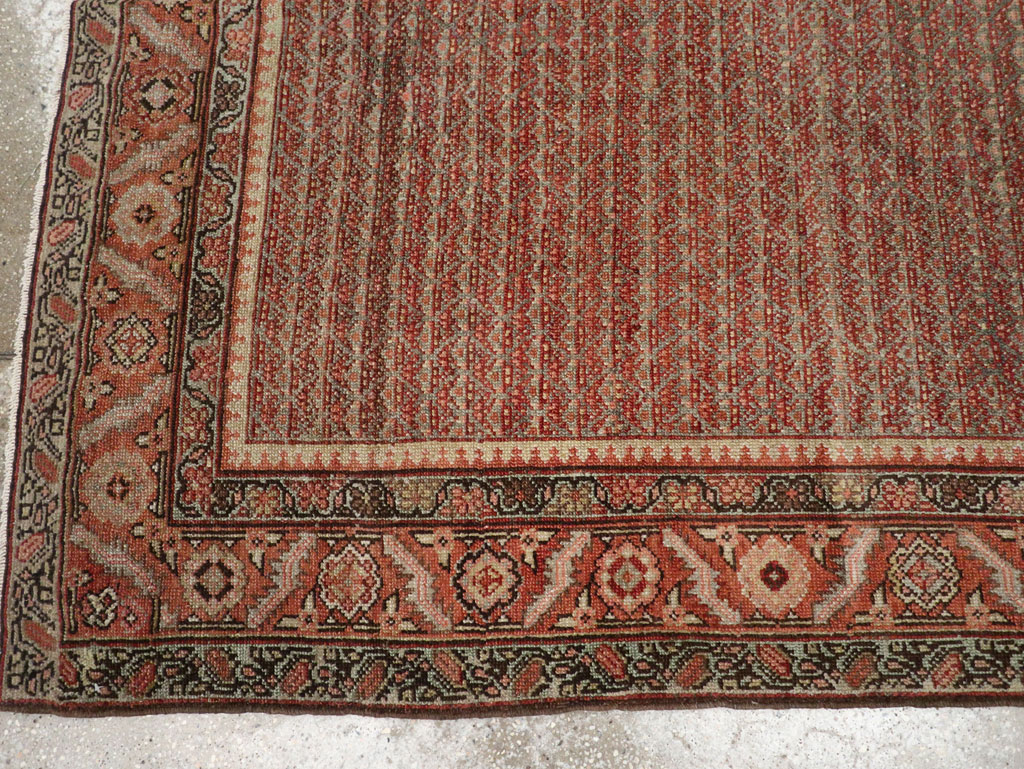 Vintage Persian Malayer Carpet, No.21536 - Staging