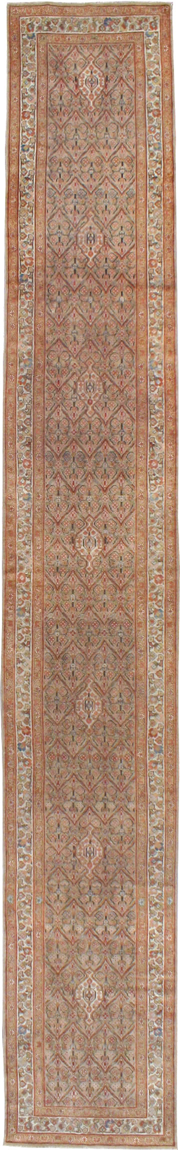 Antique Persian Serab Runner, No.21548 - Staging