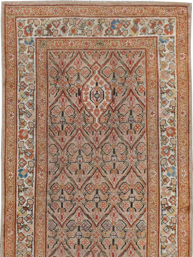 Antique Persian Serab Runner, No.21548 - Staging