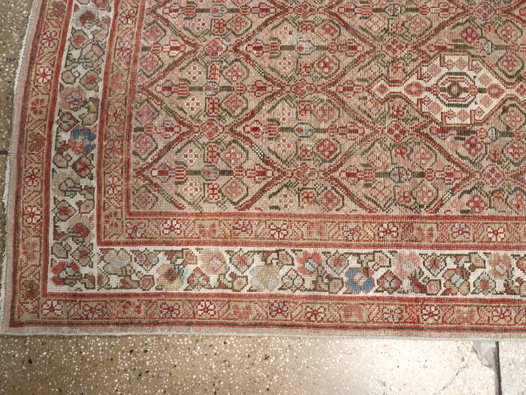 Antique Persian Serab Runner, No.21548 - Staging
