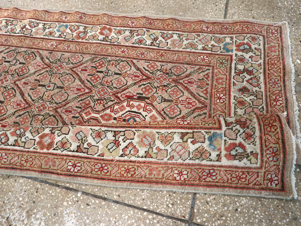 Antique Persian Serab Runner, No.21548 - Staging
