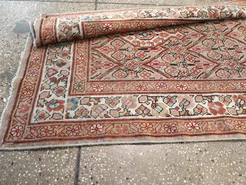 Antique Persian Serab Runner, No.21548 - Staging