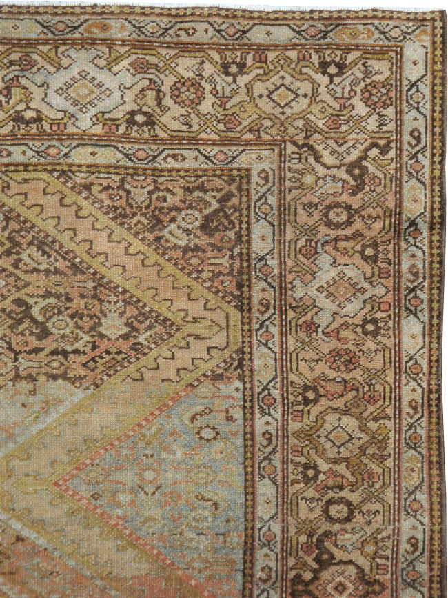 Vintage Persian Malayer Carpet, No.21552 - Staging