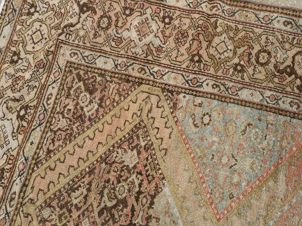 Vintage Persian Malayer Carpet, No.21552 - Staging