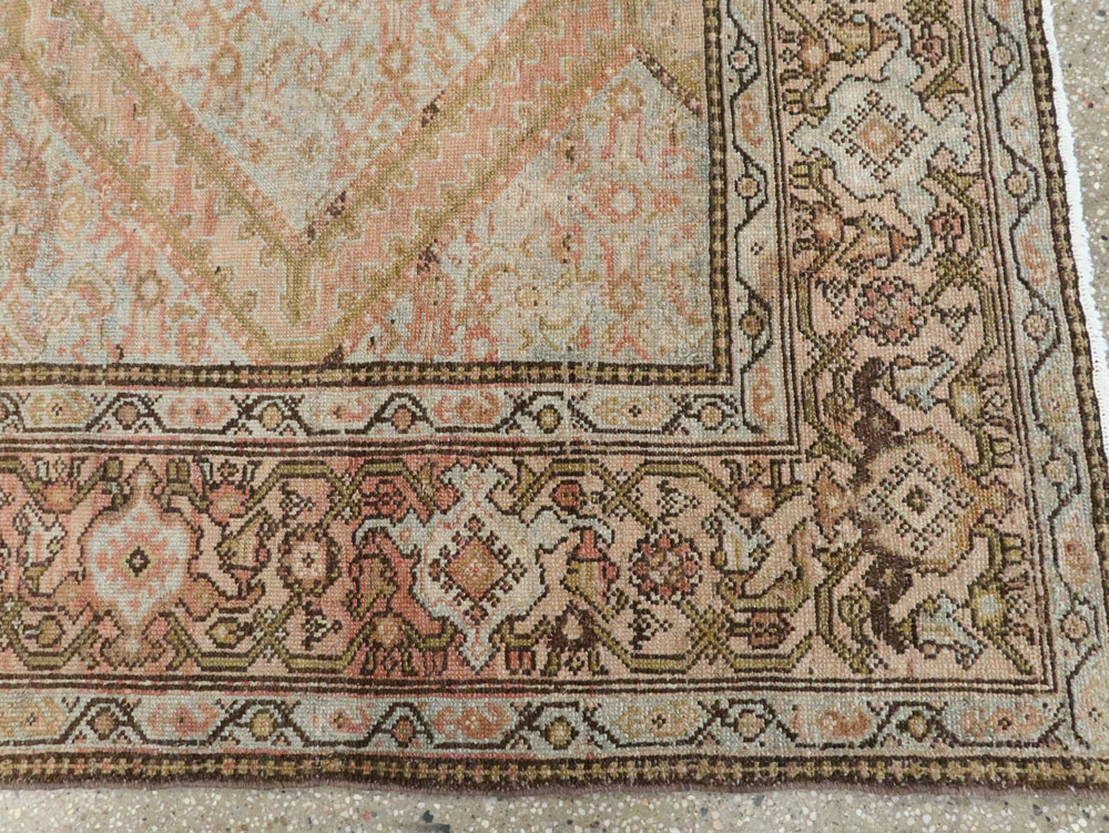 Vintage Persian Malayer Carpet, No.21552 - Staging