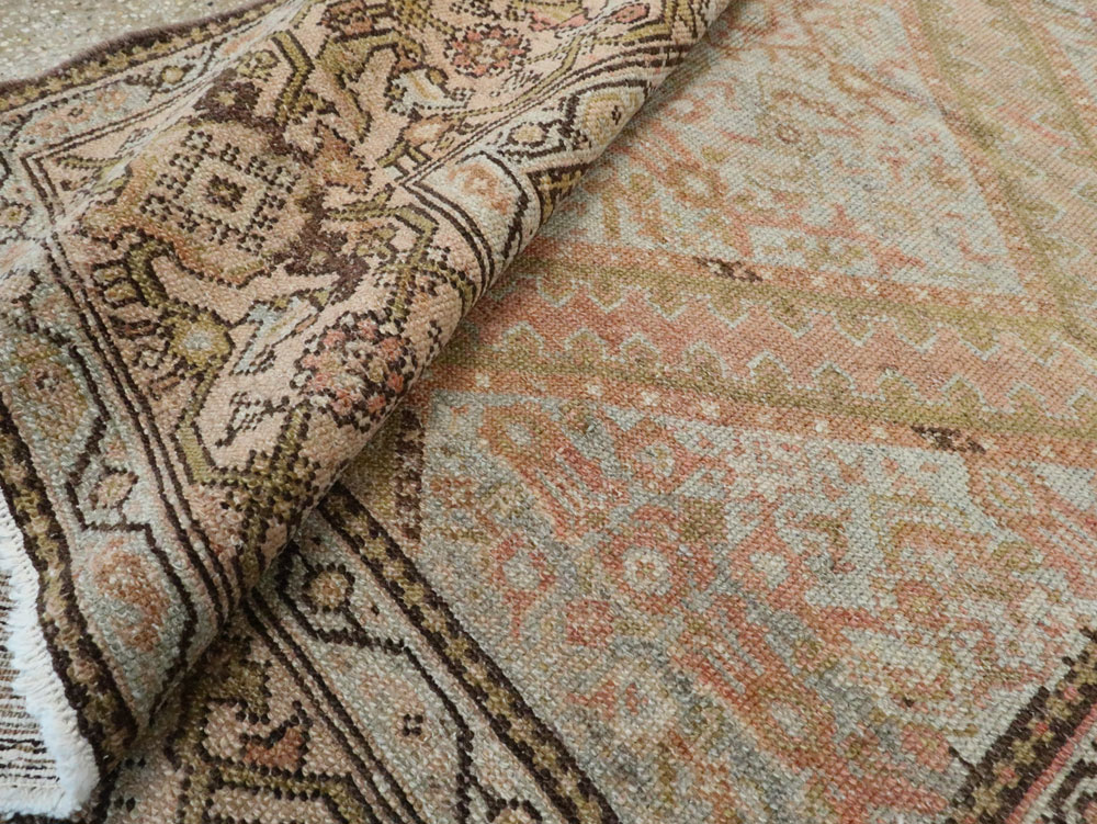 Vintage Persian Malayer Carpet, No.21552 - Staging