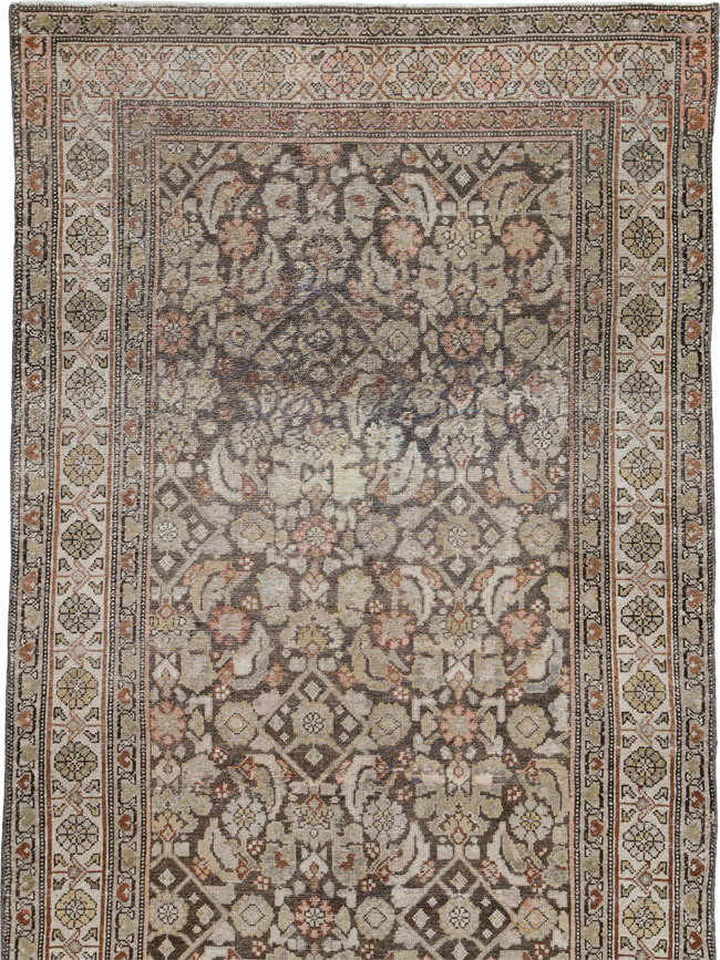 Antique Persian Malayer Runner, No.21556 - Staging