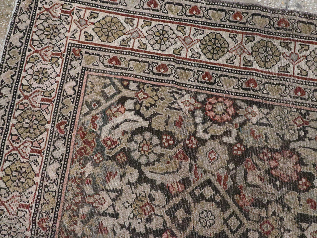 Antique Persian Malayer Runner, No.21556 - Staging