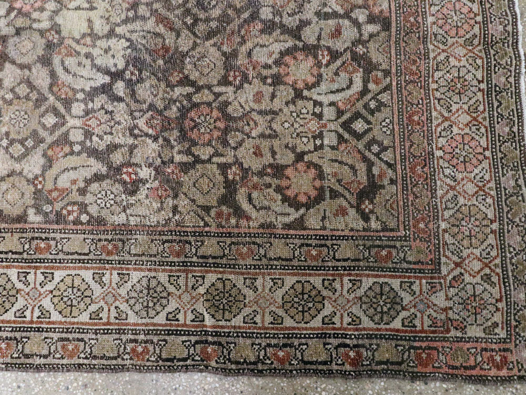 Antique Persian Malayer Runner, No.21556 - Staging