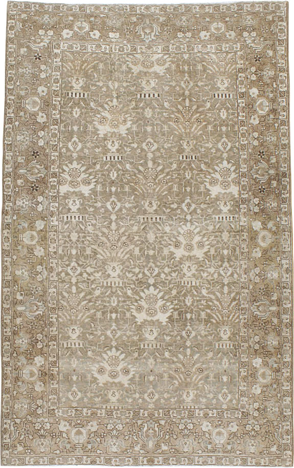 Antique Persian Tabriz Carpet, No.21558 - Staging