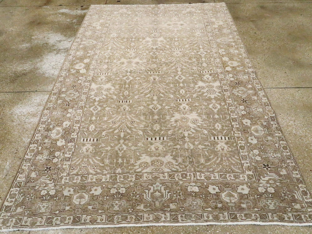 Antique Persian Tabriz Carpet, No.21558 - Staging