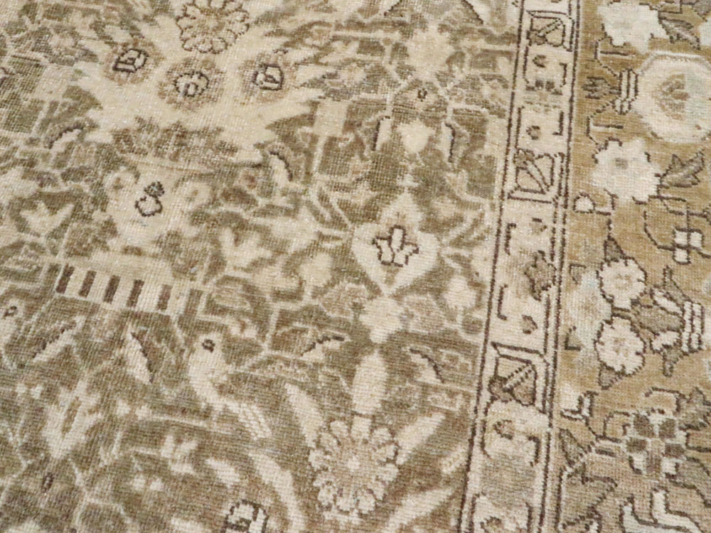 Antique Persian Tabriz Carpet, No.21558 - Staging