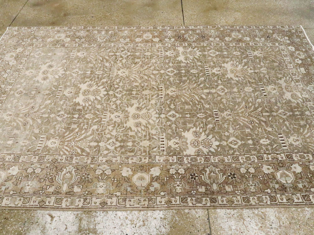 Antique Persian Tabriz Carpet, No.21558 - Staging