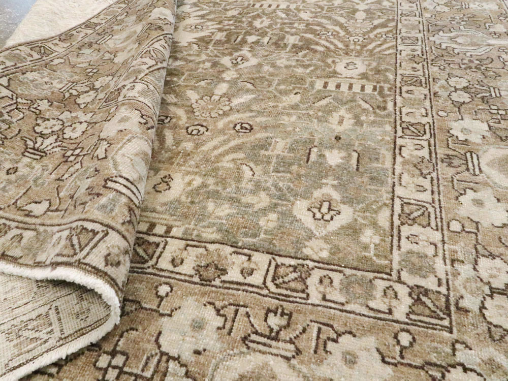 Antique Persian Tabriz Carpet, No.21558 - Staging