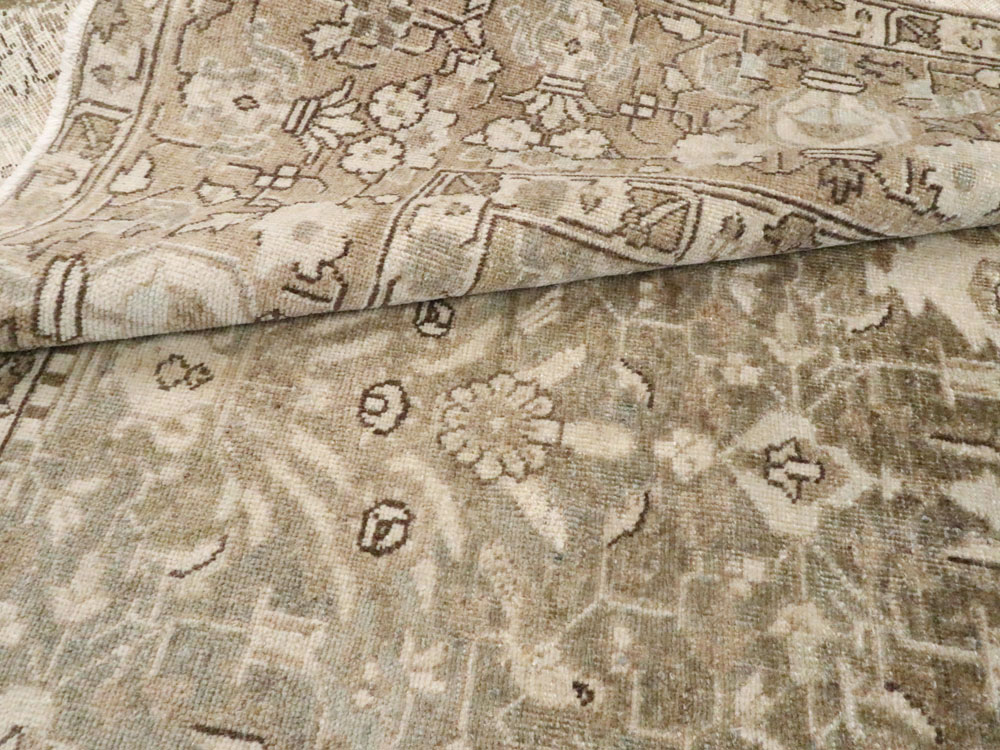Antique Persian Tabriz Carpet, No.21558 - Staging