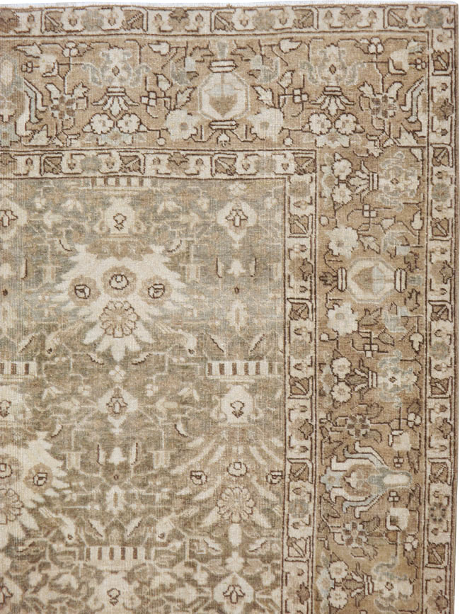 Antique Persian Tabriz Carpet, No.21558 - Staging