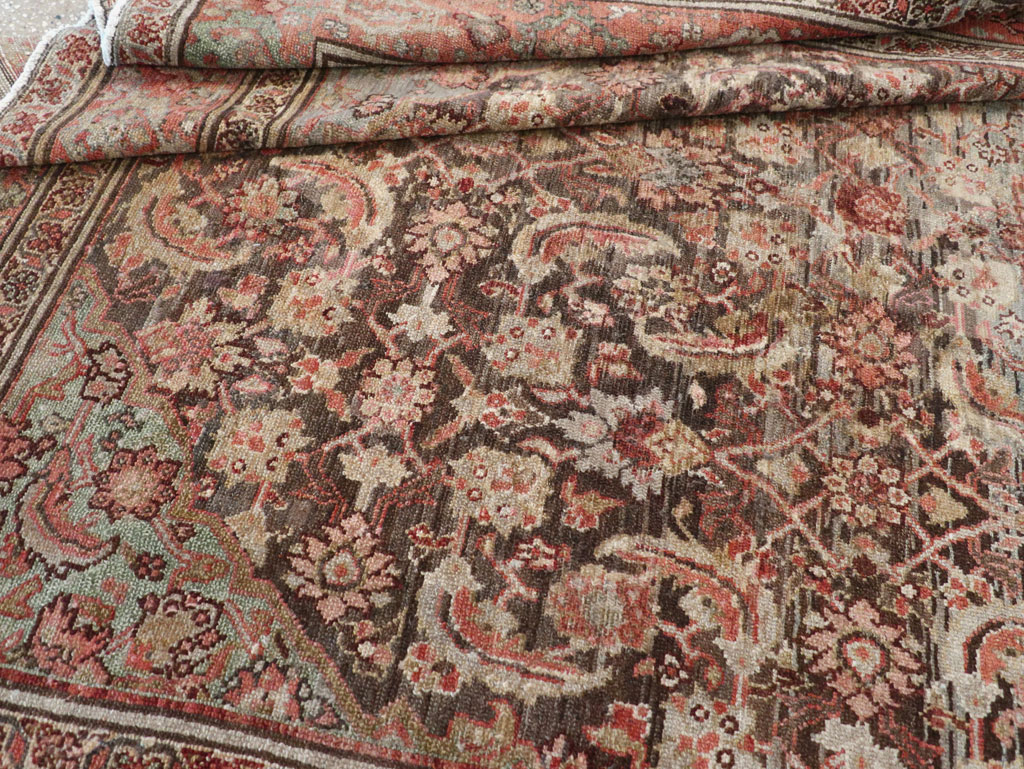 Vintage Persian Malayer Gallery Carpet, No.21562 - Staging