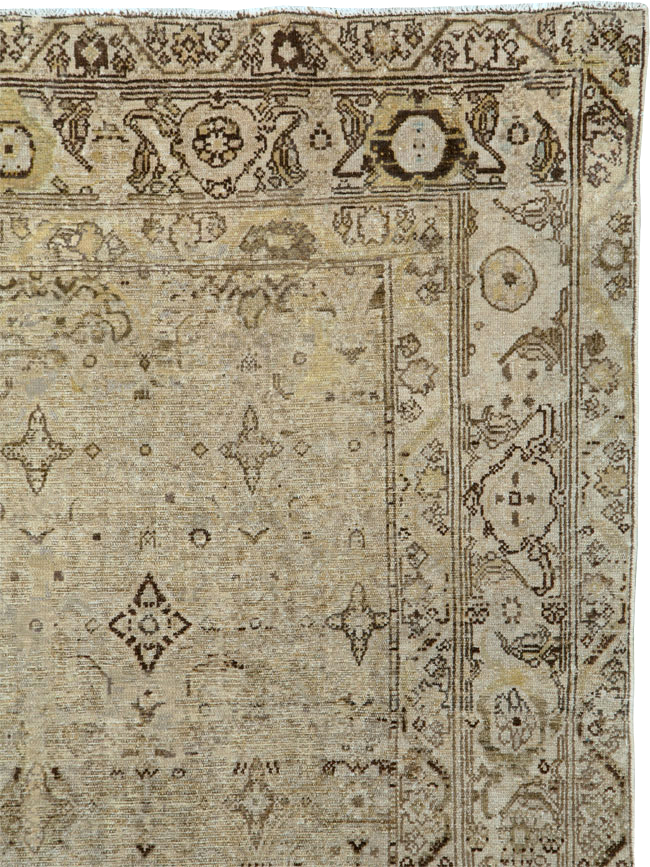 Vintage Persian Malayer Rug, No.21564 - Staging