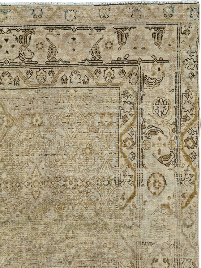 Vintage Persian Malayer Rug, No.21564 - Staging
