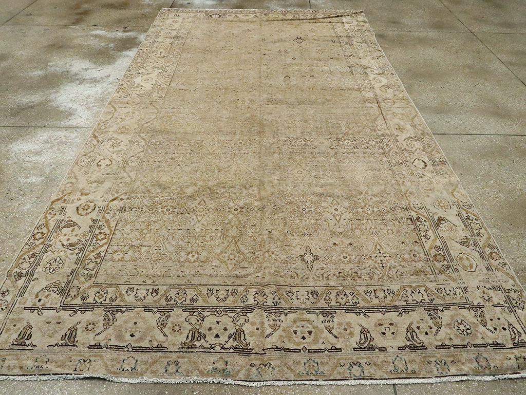 Vintage Persian Malayer Rug, No.21564 - Staging