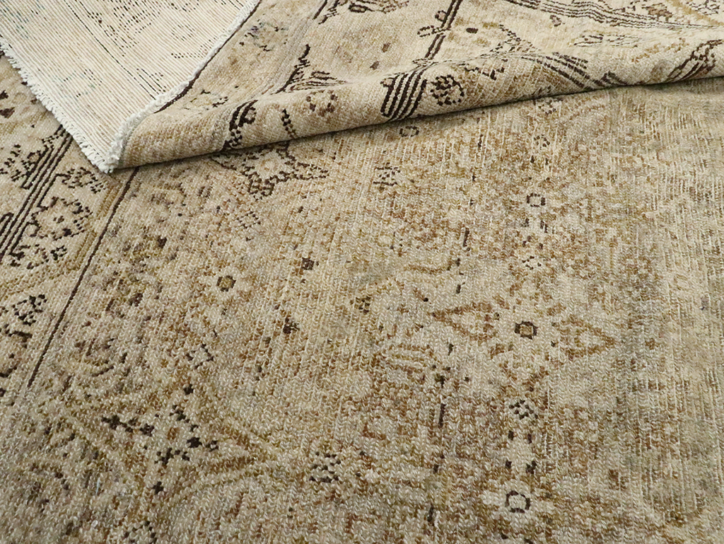 Vintage Persian Malayer Rug, No.21564 - Staging