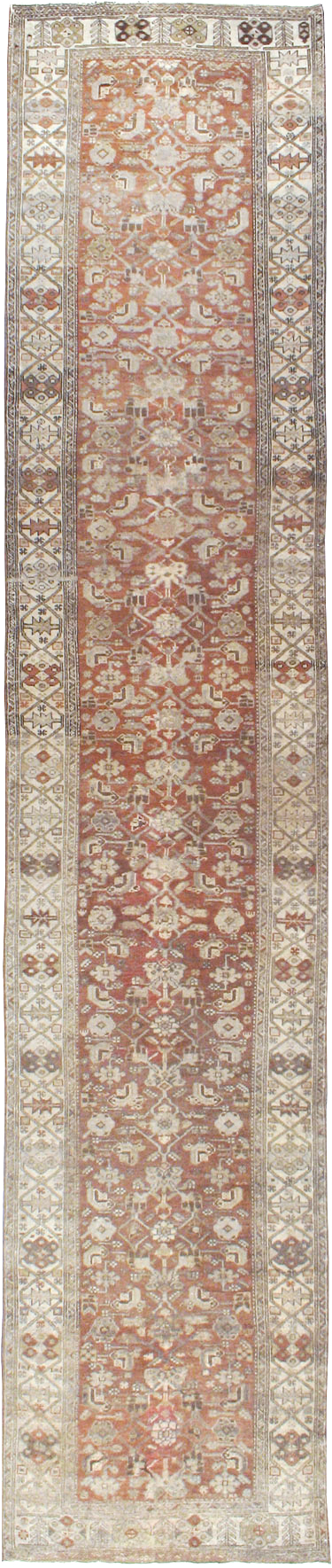 Vintage Persian Malayer Runner, No.21566 - Staging