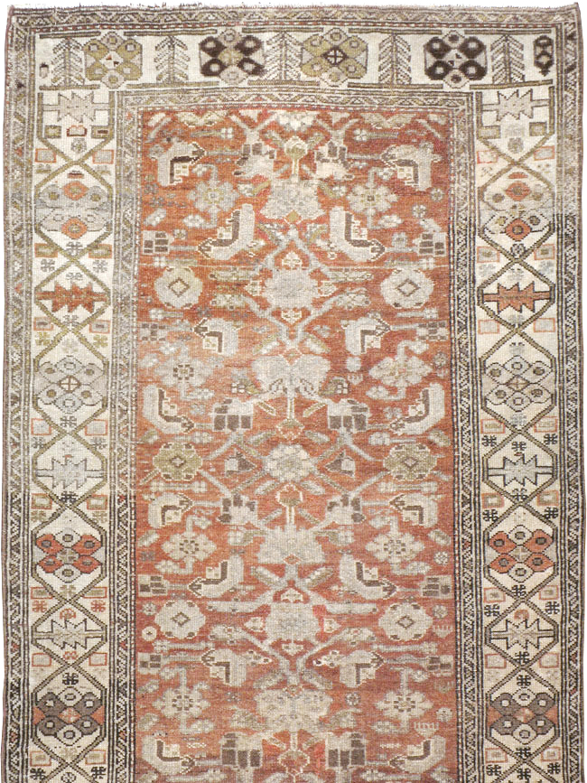 Vintage Persian Malayer Runner, No.21566 - Staging