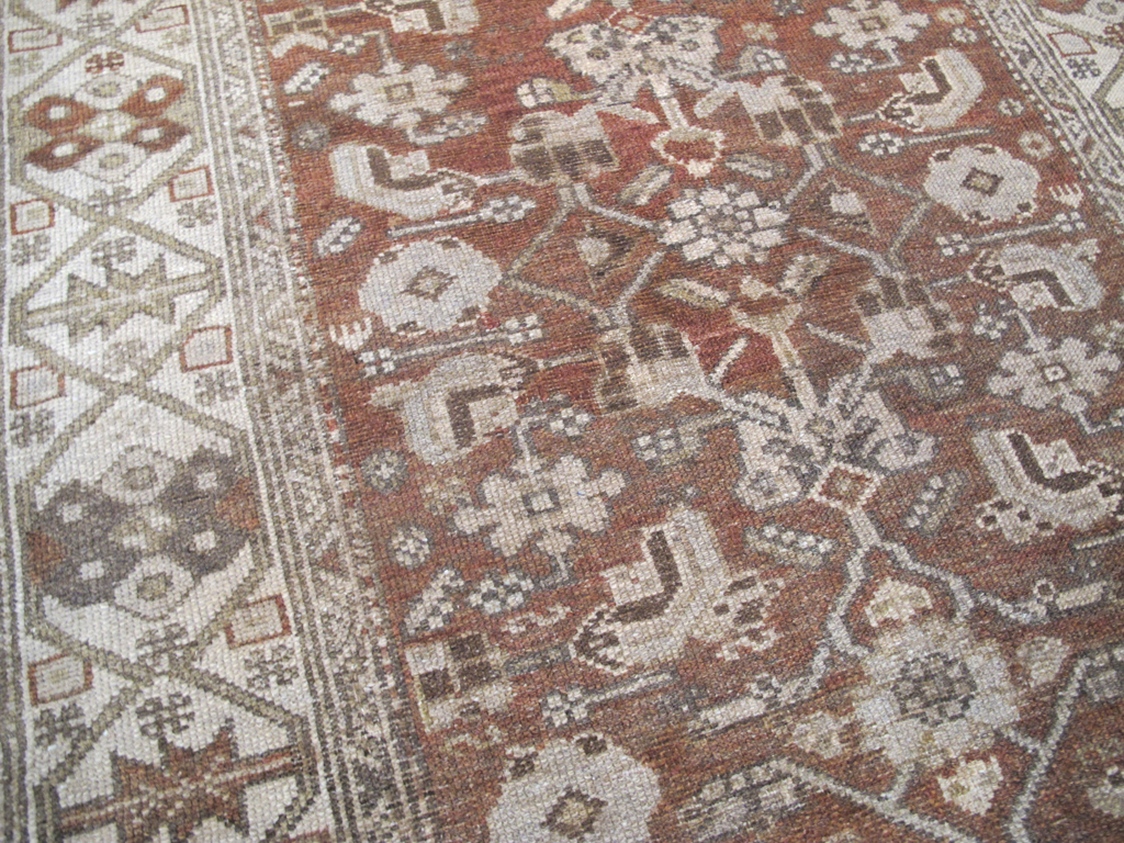 Vintage Persian Malayer Runner, No.21566 - Staging