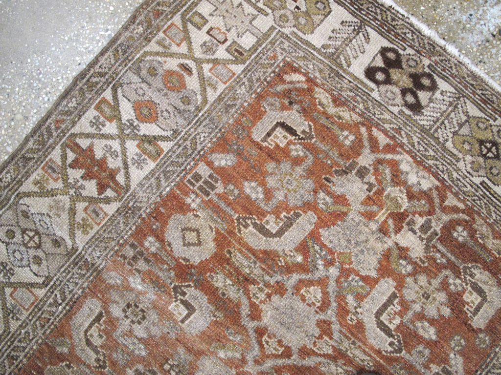 Vintage Persian Malayer Runner, No.21566 - Staging
