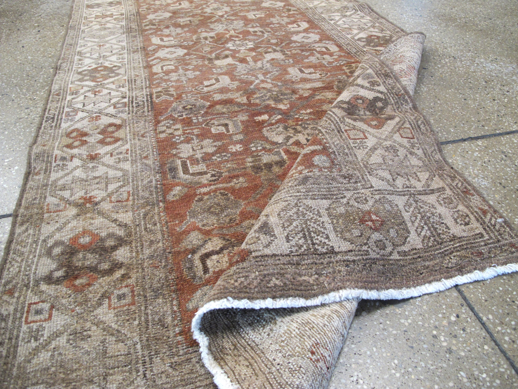 Vintage Persian Malayer Runner, No.21566 - Staging