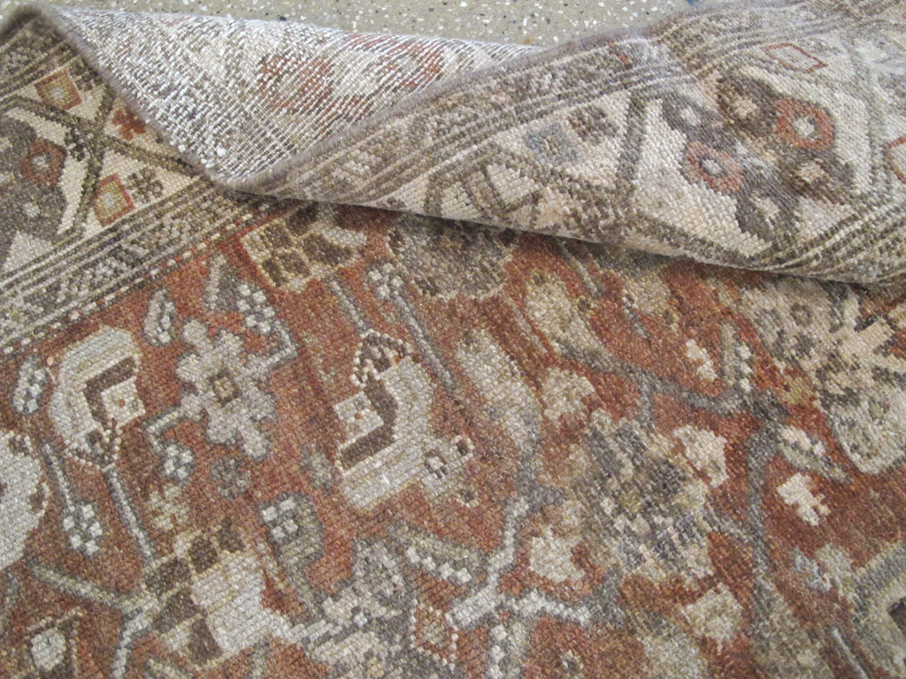 Vintage Persian Malayer Runner, No.21566 - Staging