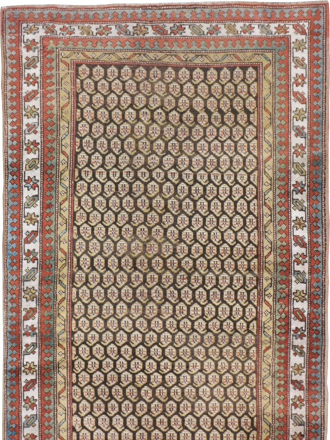 Antique Persian Northwest Runner, No.21571 - Staging