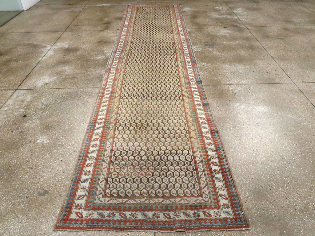 Antique Persian Northwest Runner, No.21571 - Staging