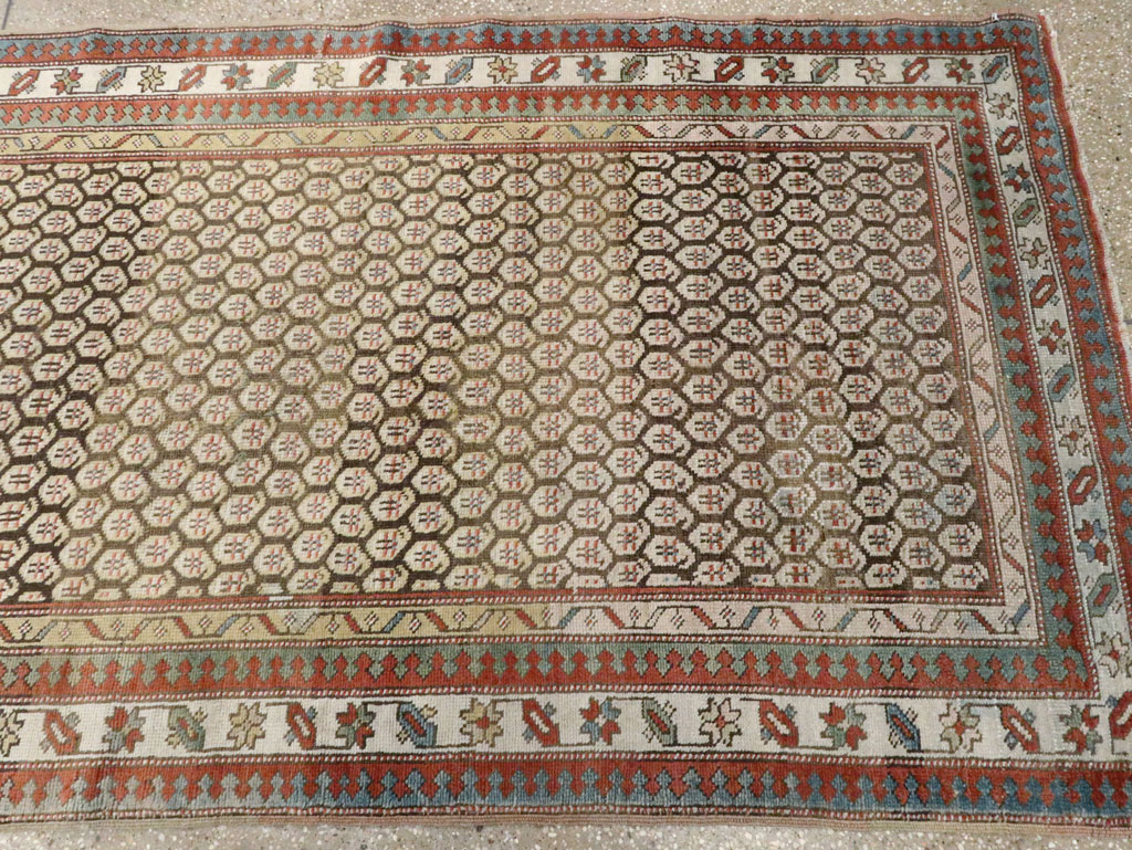 Antique Persian Northwest Runner, No.21571 - Staging