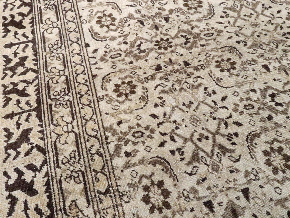 Antique Persian Tabriz Rug, No.21573 - Staging