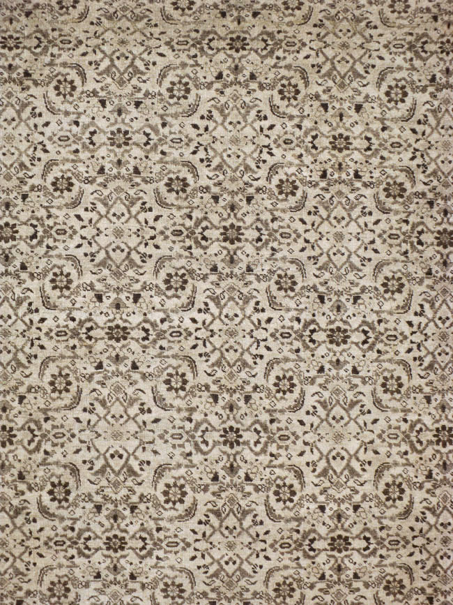 Antique Persian Tabriz Rug, No.21573 - Staging