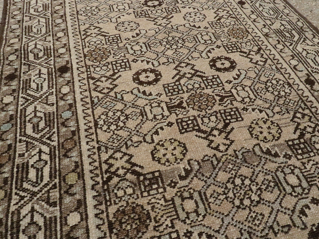 Vintage Persian Malayer Long Runner, No.21580 - Staging