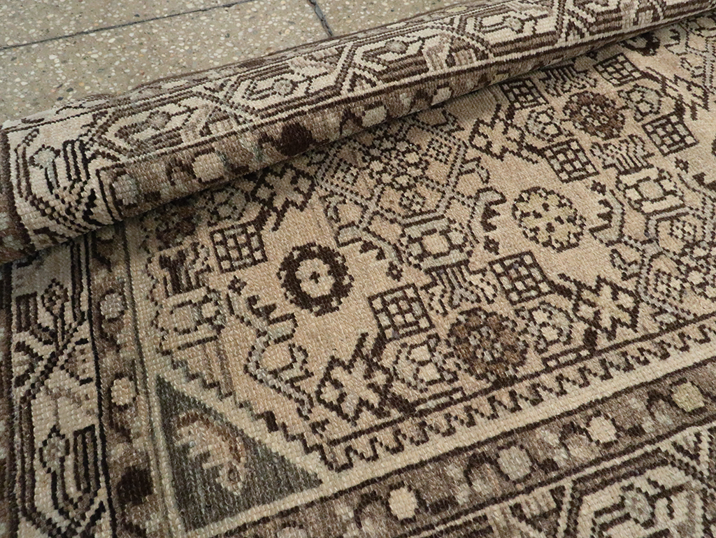 Vintage Persian Malayer Long Runner, No.21580 - Staging
