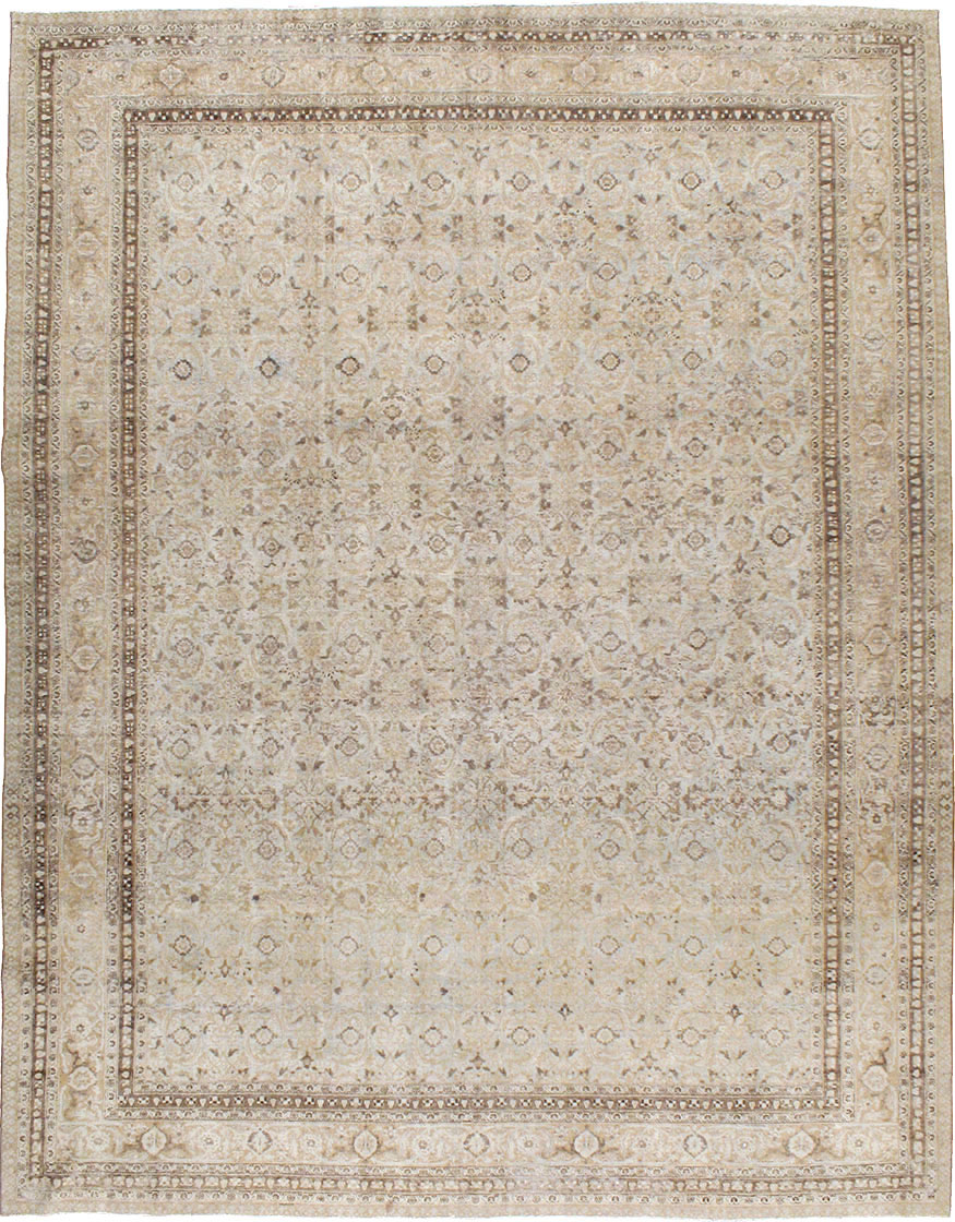 Antique Persian Tabriz Carpet, No.21582 - Staging