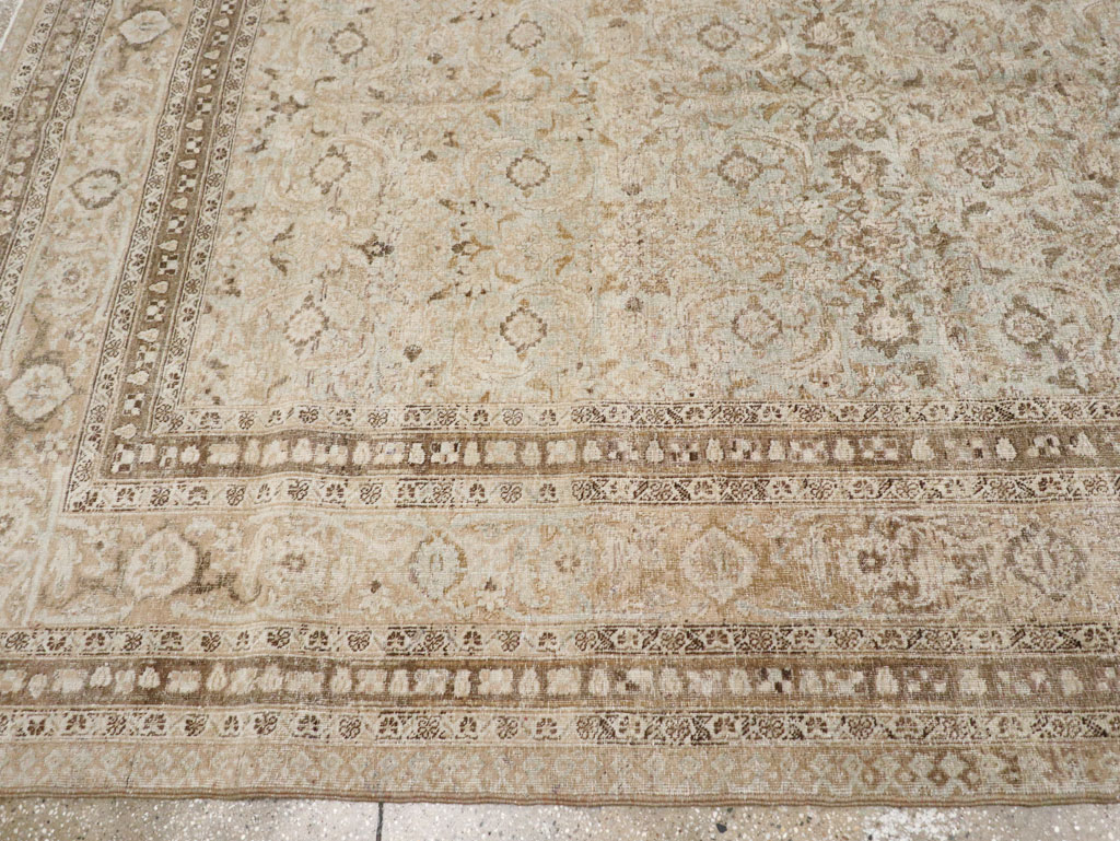 Antique Persian Tabriz Carpet, No.21582 - Staging