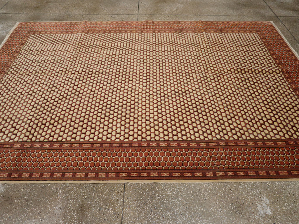 Vintage Turkish Anatolian Accent Carpet, No.21587 - Staging