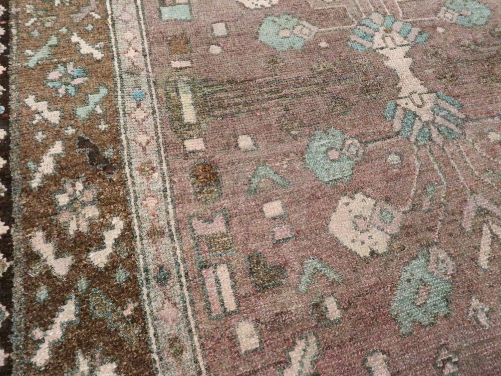 Vintage Persian Malayer Rug, No.21589 - Staging